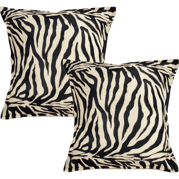 セアテクッション2個組 ゼブラ ギフト対応不可 (送料無料）