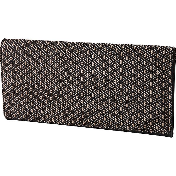 印伝 束入 N-RE-IND10W BK×IV ギフト対応不可 (送料無料）