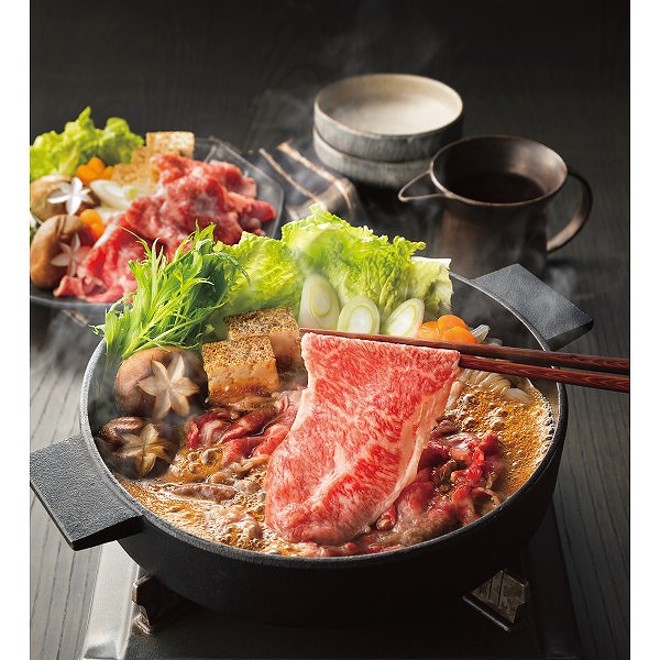 国産みちのく和牛すき焼きセット 送料無料 (メーカー直送/代引不可) （ギフト対応不可） giftman-10319703 ギフトマン 楽天市場店 サンプル画像2