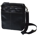 良品工房 日本製牛革 縦型ショルダーバッグ T15-304B ギフト対応不可 (送料無料)