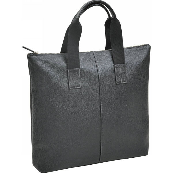 良品工房 日本製牛革トートバッグ 黒 B1103-301 ギフト対応不可 (送料無料）