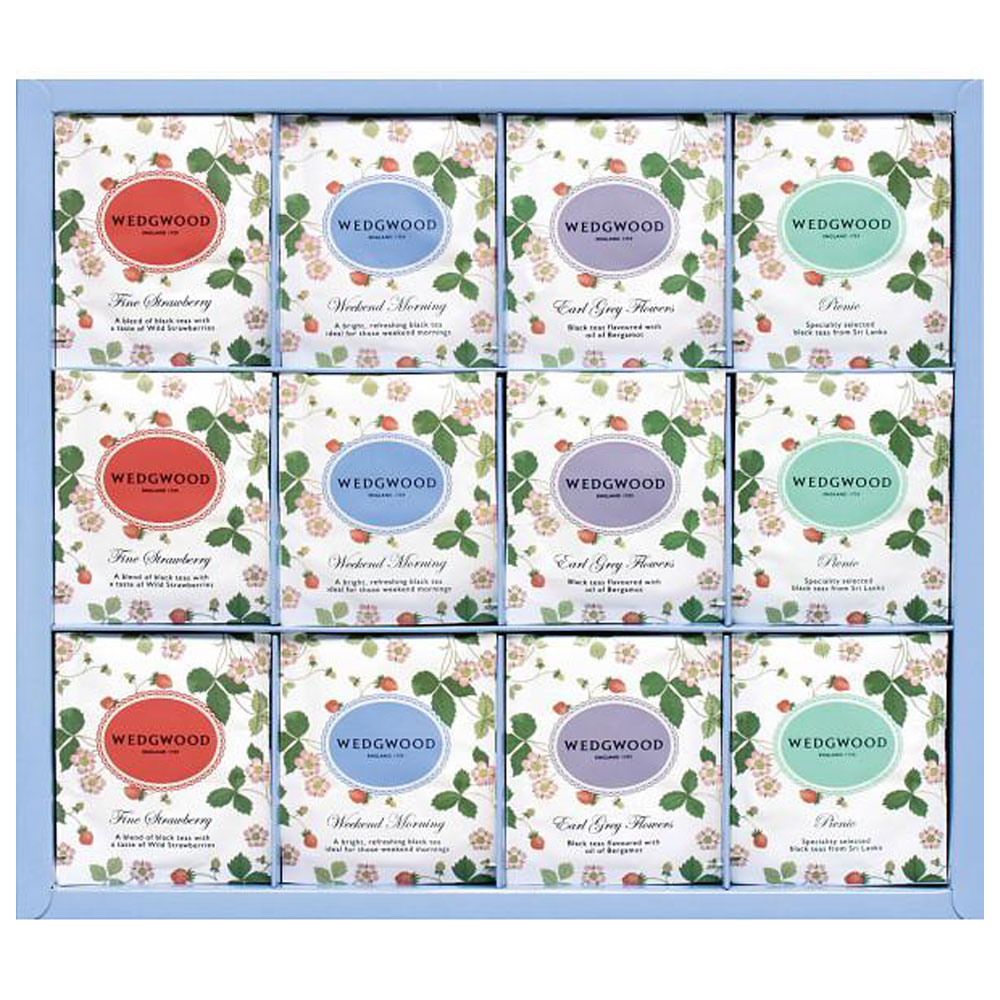 紅茶 ギフト ウェッジウッド ワイルド ストロベリー ティーバッグ WSN-30TB 送料無料 ギフト 御祝 内祝 御供 香典返し 快気祝 御歳暮 プレゼント