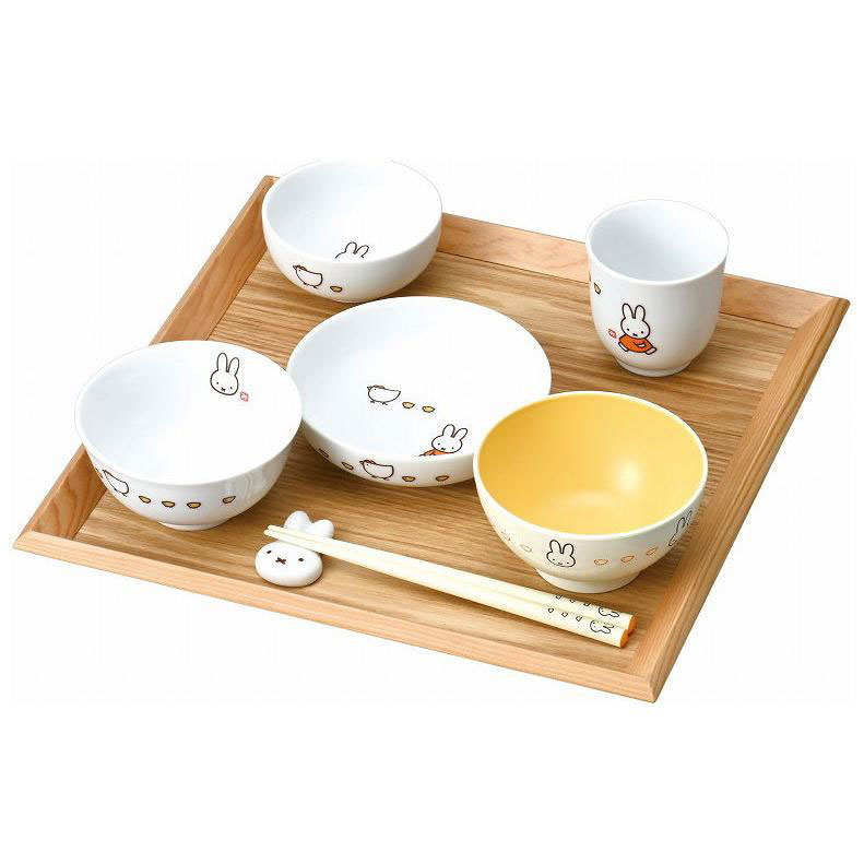 Rakuten - ミッフィー イングレーズ（こっこ親子）お食い初め食器セット 417721 ベビー食器 ギフト 御祝 出産御祝 自宅用