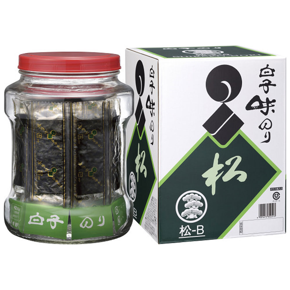 Dried Food - 海苔 ギフト 白子のり 瓶入り 味のり詰合せ 松-B 送料無料 御祝 内祝 香典返し 快気祝い 御礼 記念 粗品 ご挨拶 法要 御中元 味付け海苔