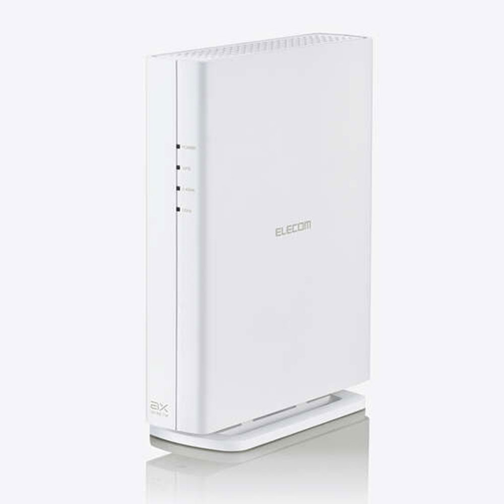 無線LAN中継器 エレコム ELECOM WTC-X3000GS-W ホワイト 中継機 Wi-Fi 6 / 2402 + 574Mbps 省スペース コンパクト ギフト対応不可 送料無料 (ya)
