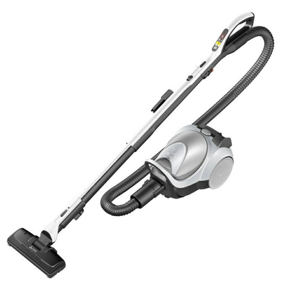 三菱 紙パック式 掃除機 シルバー Be-K 自走式 パワーブラシ コード式 TC-FM1J-S 送料無料のサムネイル