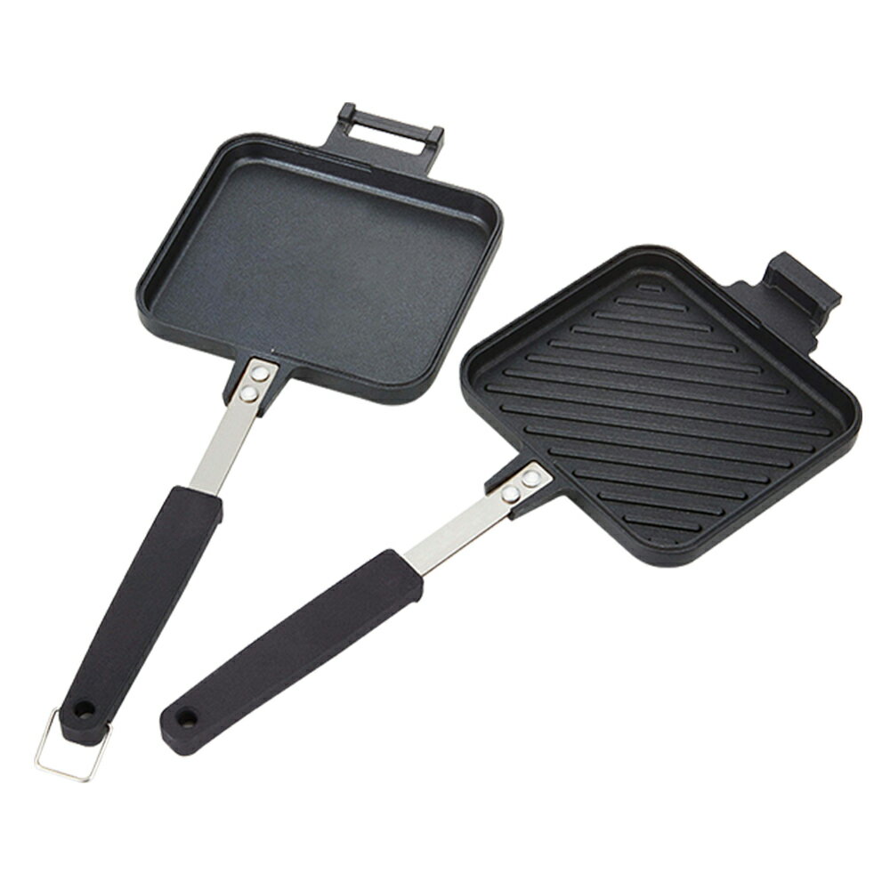 イワタニ ホットサンドグリル CB-P-HSG カセットこんろ用 セパレート式 ミニフライパン Iw ...