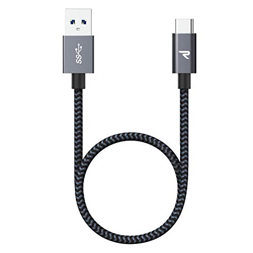[マラソン期間中ポイント5倍]USB Type C ケーブル【20cm/黒】急速充電 QuickCharge3.0対応 USB3.0規格 usb-c タイプc ケーブル Sony Xperia XZ/XZ2 アンドロイド多機種対応