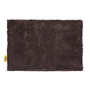 オカ(OKA) 乾度良好 Dナチュレ バスマット 約45×65cm ブラウン ( お風呂マット 大判 浴室 おしゃれ 洗面所 足ふきマット 抗菌 防臭 )