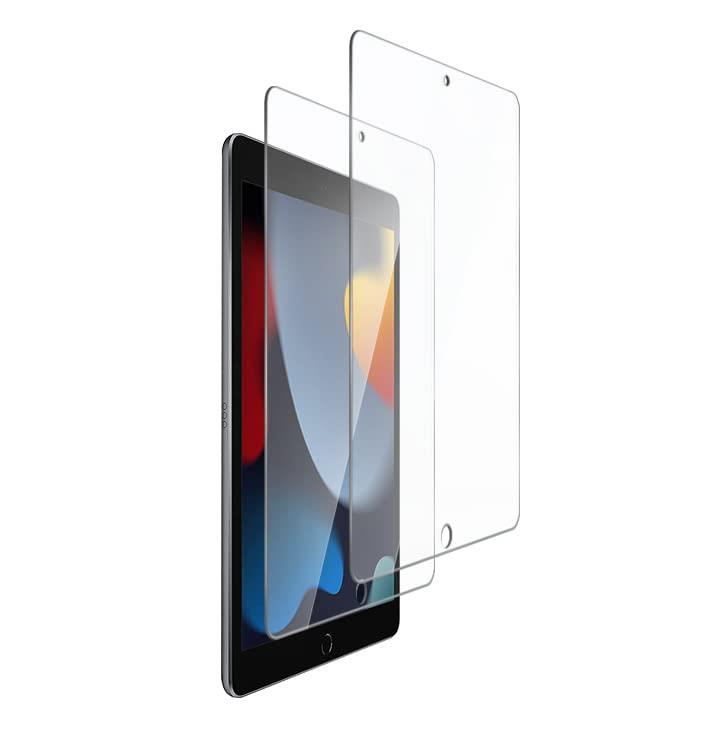 【2枚セット】ipad 10.2(ipad 9世代 2021/ipad 8世代 2020/ipad 7世代 2019 )ガラスフイルム 硬度9H耐衝撃 指紋防止...