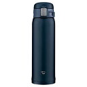 象印マホービン 水筒 480ml ワンタッチ 直飲み ダイレクト ステンレスマグ 軽量&コンパクト ネイビー SM-SF48-AD