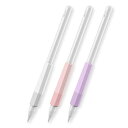 AHASTYLE Apple Pencil用グリップ 疲れ軽減 滑り防止 柔らかな握り心地 Apple Pencil 第二世代対応 三つセット