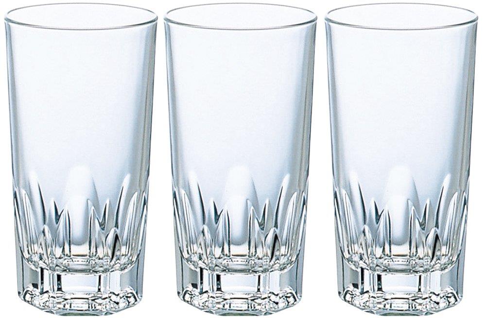 アデリア(ADERIA) アルスター360 360ml 3個セット クリア 日本製 グラス ハイボール コップ 結婚 祝い ..