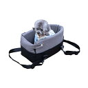 CANBYGO 犬 ドライブボックス 犬 車用ペットシート 助手席用 滑り止め クッションあり 飛び出し防止リード付き 旅行 お出かけ 超小型・小型犬.猫に対応
