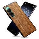 MQman Xperia10iv SO-52C SOG07 ケース 木製カバー 胡桃の木 原木 素材 エクスペリア天然木 耐衝撃 ソフト クルミ ワイアレス充電...