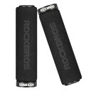 ROCKBROS(ロックブロス)自転車 グリップ ハンドルグリップ スポンジ 衝撃吸収 エルゴグリップ 超軽量 ロックオンタイプグリップ 内径22mm 滑り止め...