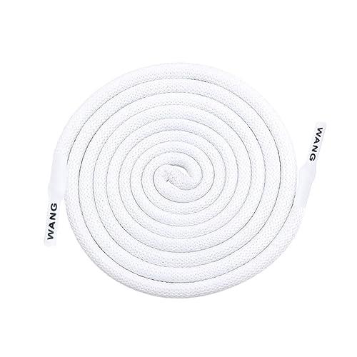 サムコス コード 10本入り 5mm幅 巾着 紐 手作り DIY材料 ひも スポーツ パンツ ポロシャツ 服飾り 交換用 スポーツウェア用 アクセサリー (ホワ...