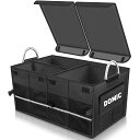 Domic 車用収納ボックス トランクボックス トランク ラゲッジルーム 収納 大容量 防水 折畳み式