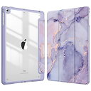 Fintie iPad 9.7 2018 2017 / iPad Air 2 / iPad Air 1 ケース 透明バックカバー Apple Pencil 収納...