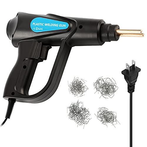 GoolRC 70Wホットステープル、プラスチック溶接機カーバンパー修理キット、4種類フラット/外側コーナー/内側コーナー/ウェーブステープル、溶接修理機溶接機...