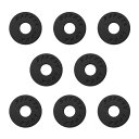 LIANHATA 8個セット ギターストラップロック シリコン製 ギター ストラップ止め ストラップ ロック ストラップロックピン ロックピン ストラップピン ...