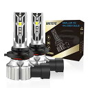 Briteye(まぶしい) LED ヘッドライト HB4 フォグライト兼用 新車検対応 6500K ホワイト 高輝度 12V車用 9006 HB4 LEDバルブ...