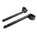Karun CNCアルミΦ51mmクリップオンハンドルバー交換用 for カワサキZX6R 2009-2012、アプリリアRSVR/for RSV4 for R...