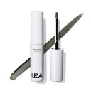 LEVA(レヴァ)アイブロウ ダークブラック【落ちない 垢抜け眉毛】メンズ ウォータープルーフ 皮脂 汗 毛のないところも自然に補正 薄い 短い まゆげ 黒 ま...