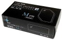 水野産業 【食品衛生法適合】 ニトリルグローブ 黒 ブラック パウダーフリー 100枚入 N460 (S)