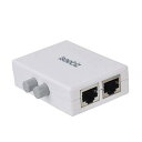 LAN 切替器 2→1 1→2 切り替え 全結線で物理的に切り替えられる 切替スイッチ付き 電気不要 LAN切替 スイッチ ネットワーク スイッチングハブ