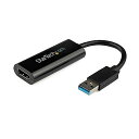 StarTech.com USB 3.0対応HDMIディスプレイアダプタ/1080p対応/USB Type-A接続/スリムタイプ/Windowsのみ対応 USB...
