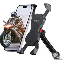 Tiakia バイク スマホ ホルダー 原付 携帯ホルダー スタンド オートバイ バイク スマートフォン振れ止め 脱落防止 携帯 固定用 に適用 ロードバイク ...