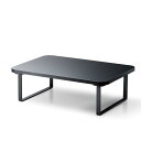 エレコム モニター台 モニタースタンド ディスプレイ 台 〜27インチディスプレイ 高さ12cm 耐荷重 10kg 幅38cm×奥行26cm ブラック PCA-...