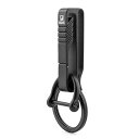 TISUR カラビナ チタン キーホルダー おしゃれ キークリップ フック 車 自転車 バイク 家 鍵?プレゼント ギフト (BK1S/ブラック+Dリング/ブラック*1個)