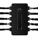 Thermalright ファンコントローラー 10ポートファンハブ pwm機能 Sata電源入力 Fan Hub ケーブル管理 4PIN (PWM)