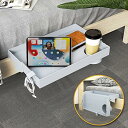 SPACEKEEPER ベッドサイドシェルフ 二段ベッド用ナイトテーブル 折りたたみ式 ベッド収納 多機能 寝室 自宅用 寮用 電話 エスプレッソ用 ...
