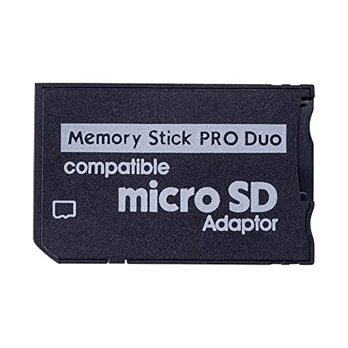 マラソン期間中ポイント5倍 Iesooy PSPメモリーカード変換器 Micro SDからメモリースティック PRO Duo Magic Gateカード PSP カメラ ハンディカム