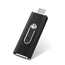 USBメモリ64GB USB 3.1 2in1 Type-C フラッシュドライブデュアルドライブ USBサムドライブ超高速 64GB USB Cドライブ ( ブ...