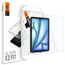 Spigen iPad Air 11 インチ ガラスフィルム (2024) 用 貼り付けキット付き 保護 フィルム iPad Air 6th Generatio...