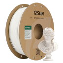 eSUN マット PLA 3D プリンター フィラメント、マット PLA フィラメント 1.75mm、寸法精度 +/- 0.05mm、1KG スプール (2.2...