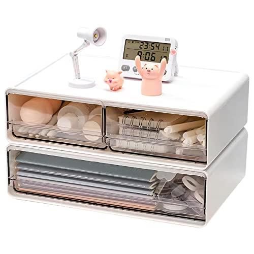 YGORTECH 小物入れ引き出し レターケース 収納ケース 収納ボックス A5/B5 書類ケース 小物整理収納 小物収納 引き出し 文房具収納 デスク収納 積...