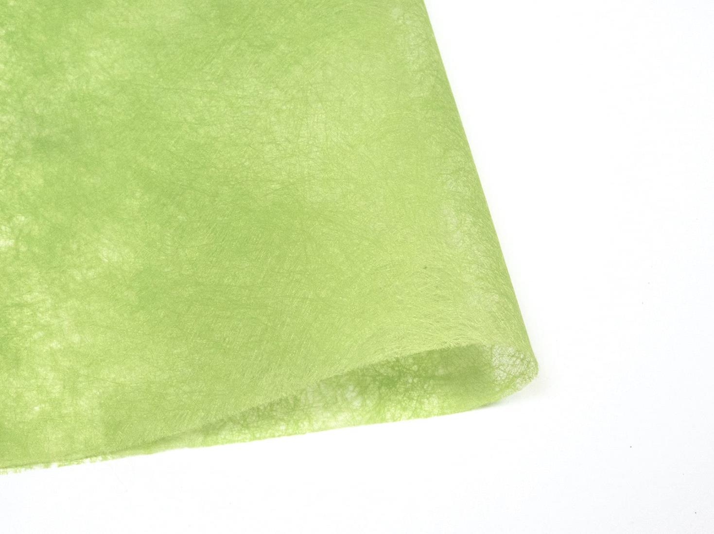 ラッピングペーパー 包装紙 不織布 花束紙 包装 ロール 掛け紙 無地 (LF042 GRASS)