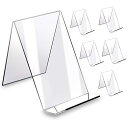 アクリルスタンド 展示台 6個セット アクリル ディスプレイ アクリル台 スタンド 台座 カードスタンド ディスプレイスタンド 展示ケース