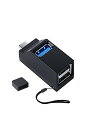 YFFSFDC USB C ハブ Type C ハブ 3ポート USB3.0+USB2.0コンボハブ 超小型 バスパワー USB-C変換アダプター USBポート...