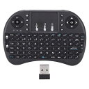 ミニワイヤレスキーボード 2.4 GHz ポータブルキーボード ワイヤ...(2)