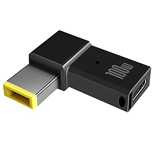 [ޥ饽ݥ5]USB-C to Lenovo DC 114.5 mm Ѵ ®ťץ20V 60~100W PD USB-CŴɬ ξüType-c֥ɬסLenovo ThinkPad B50 G40 G50 G51 G70 S21e S41 T470 T470S T460 T450 T440 T570 б