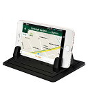 スマホホルダー シリコン製スマホ車載ホルダー GPS用クリップホルダー 滑り止め スマホスタンド 水洗い可 ダッシュボード/卓上など適用