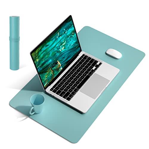 デスクマット レザーデスクパッド 大型マウスパッド 裏面はスエード 滑り止め 厚さ2mm 防水 防油 断熱 お手入れ簡単 オフィス 自宅用 装飾用 デスクパッド...