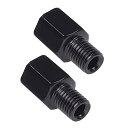 バイクミラー用 正ネジアダプター バイクミラー用高さ調整スペーサー 2個正ネジ(正10mm→正10mm)