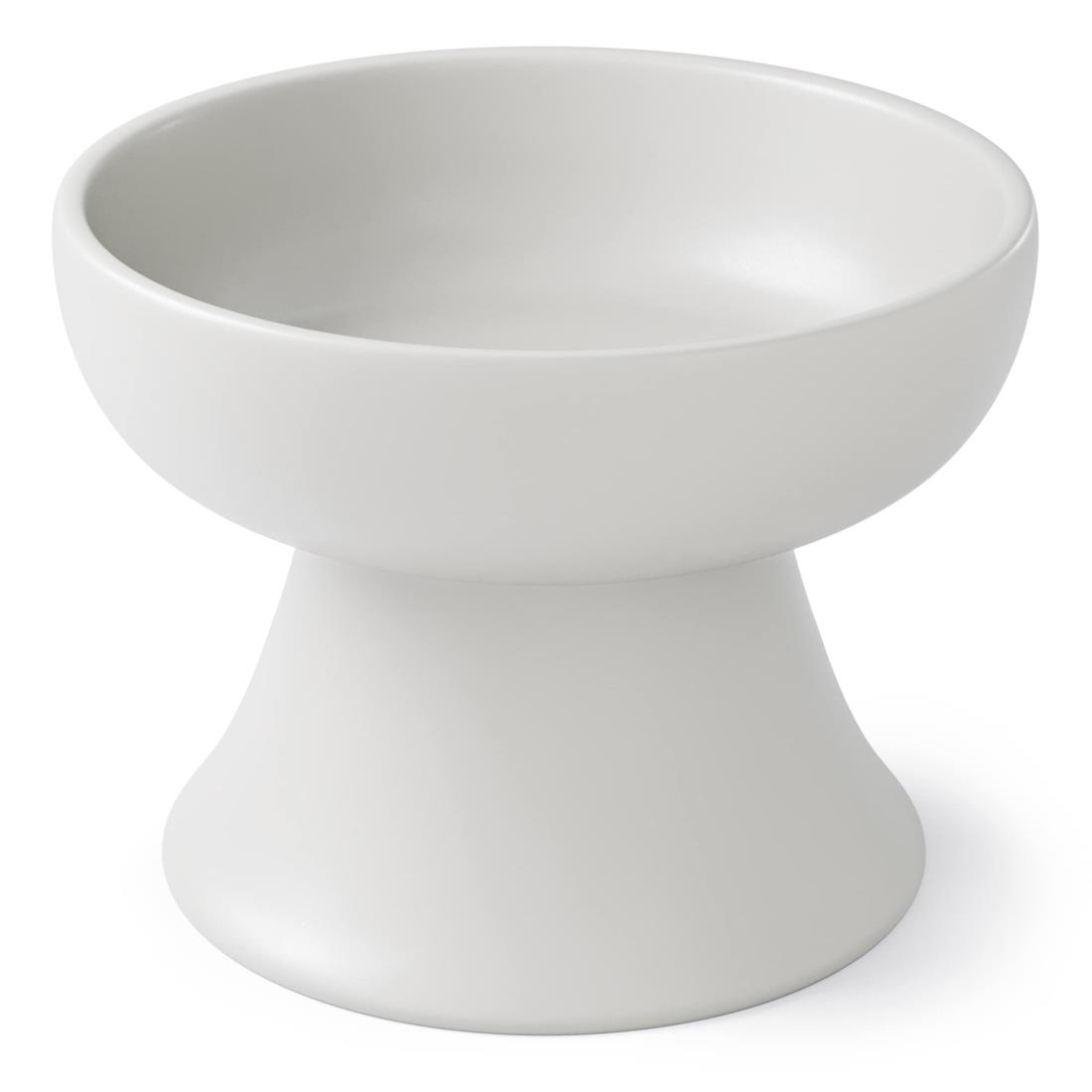 【日本製】 猫 食器 フードボウル 皿 磁器 【美濃焼/食品衛生法の基準をクリア/電子レンジ・食器洗浄機 対応】 犬 (小型犬)にも【nyagomi】